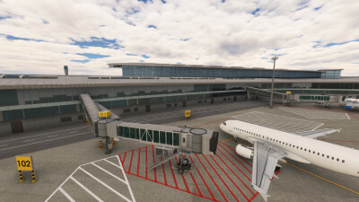 ZBTJ Tianjin Binhai International Airport - Microsoft Flight Simulator screenshot