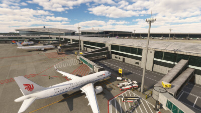 ZBTJ Tianjin Binhai International Airport - Microsoft Flight Simulator screenshot