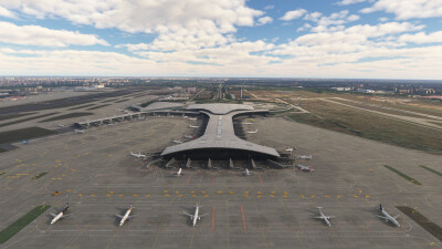 ZBTJ Tianjin Binhai International Airport - Microsoft Flight Simulator screenshot