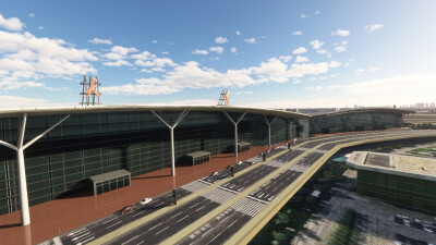 ZBTJ Tianjin Binhai International Airport - Microsoft Flight Simulator screenshot