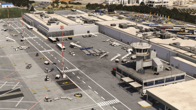 LGKO Kos Airport - Microsoft Flight Simulator screenshot