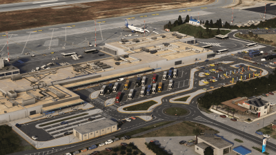 LGKO Kos Airport - Microsoft Flight Simulator screenshot