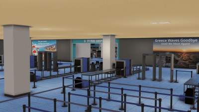 LGKO Kos Airport - Microsoft Flight Simulator screenshot