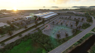 WBKK Kota Kinabalu International Airport - Microsoft Flight Simulator screenshot