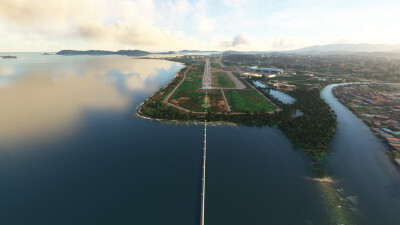 WBKK Kota Kinabalu International Airport - Microsoft Flight Simulator screenshot