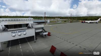 LDPL Pula Airport screenshot