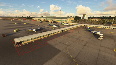 WBGR Miri Airport - Microsoft Flight Simulator screenshot