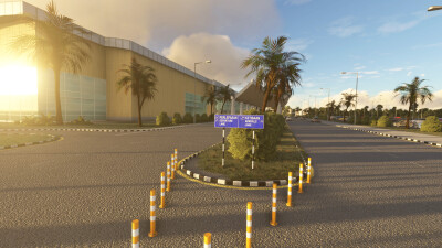 WBGR Miri Airport - Microsoft Flight Simulator screenshot