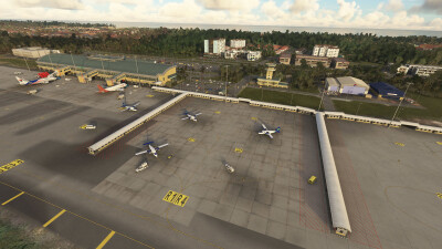 WBGR Miri Airport - Microsoft Flight Simulator screenshot