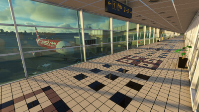 WBGR Miri Airport - Microsoft Flight Simulator screenshot