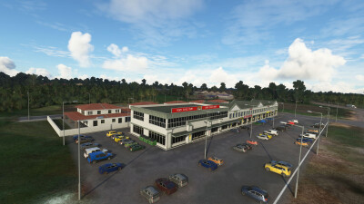 WBGR Miri Airport - Microsoft Flight Simulator screenshot