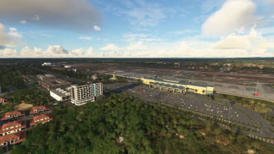 WBGR Miri Airport - Microsoft Flight Simulator screenshot