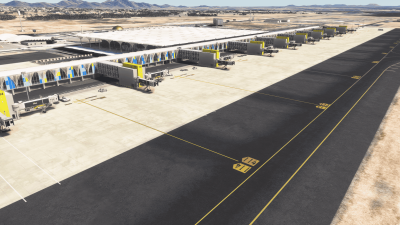 OEMA Prince Muhmmad Bin Abdulaziz Airport - Microsoft Flight Simulator screenshot