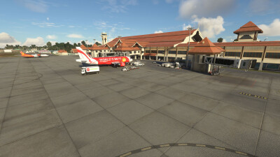 WMKN Sultan Mahmud Kuala Terengganu Airport - Microsoft Flight Simulator screenshot