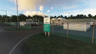 WBGB Bintulu Airport - Microsoft Flight Simulator screenshot