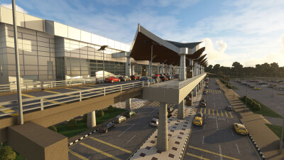 WBGG Kuching International Airport - Microsoft Flight Simulator screenshot