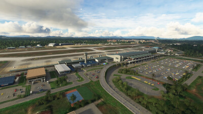 WBGG Kuching International Airport - Microsoft Flight Simulator screenshot