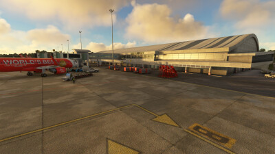 WBGS Sibu Airport - Microsoft Flight Simulator screenshot