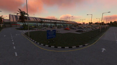 WBGS Sibu Airport - Microsoft Flight Simulator screenshot