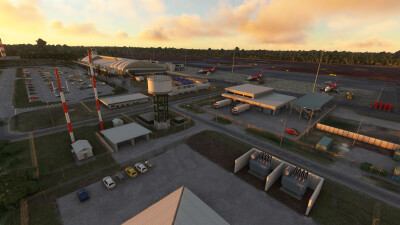 WBGS Sibu Airport - Microsoft Flight Simulator screenshot