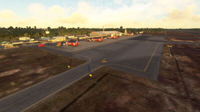 WBGS Sibu Airport - Microsoft Flight Simulator screenshot