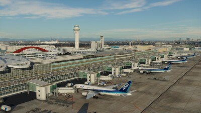 RJTT Tokyo Haneda International Airport screenshot