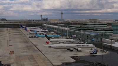RJTT Tokyo Haneda International Airport screenshot
