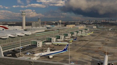 RJTT Tokyo Haneda International Airport screenshot