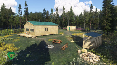 RNCS Chunilna Cabin Strip - Microsoft Flight Simulator 2024 screenshot