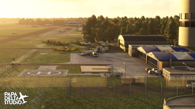 EPSC Szczecin-Goleniów Airport - Microsoft Flight Simulator screenshot