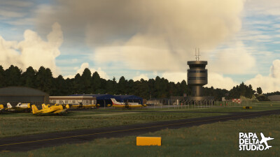 EPSC Szczecin-Goleniów Airport - Microsoft Flight Simulator screenshot