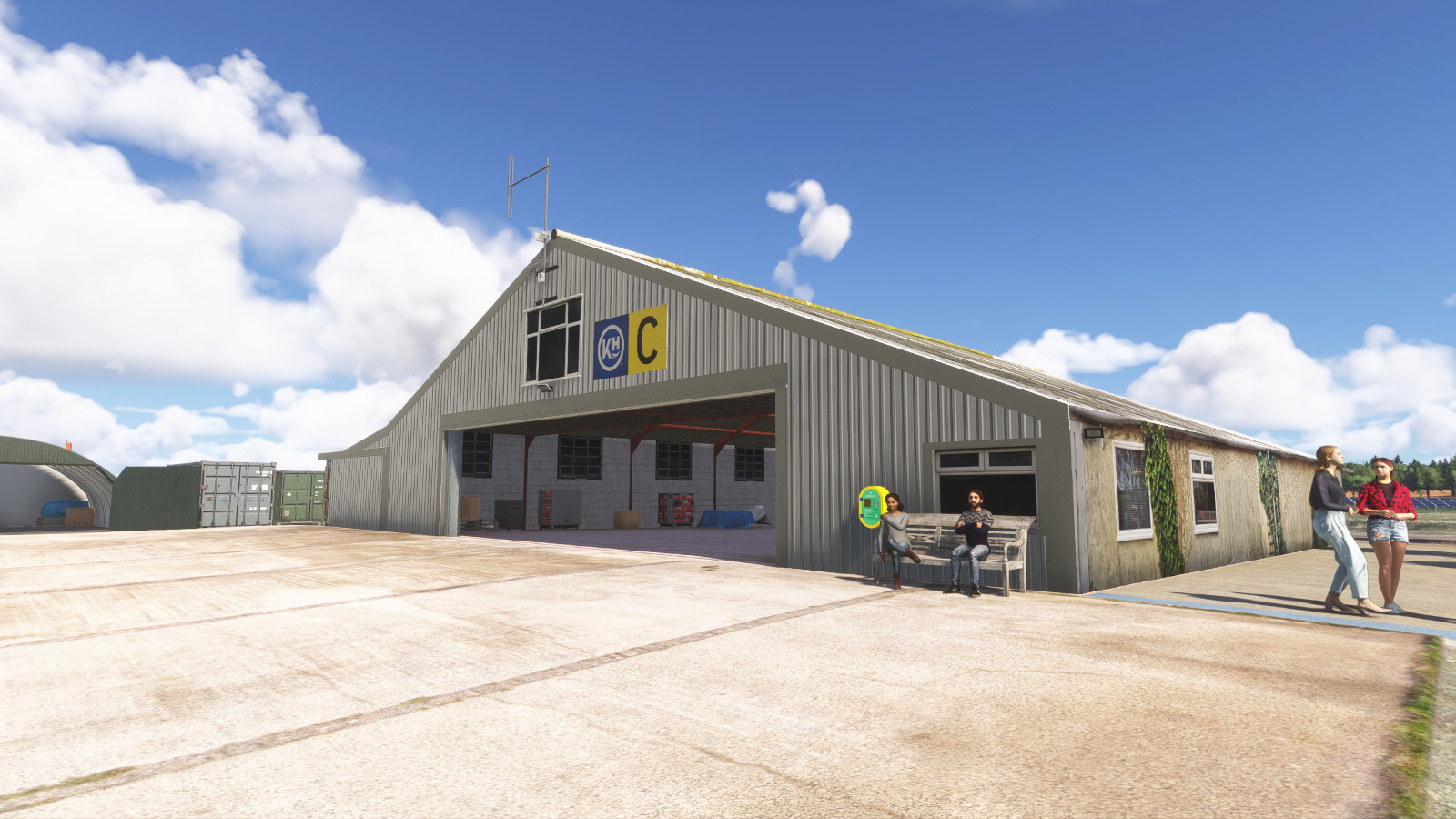 EGKF Kittyhawk Aerodrome - Microsoft Flight Simulator