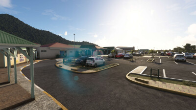 TFFG Grand Case Airport - Microsoft Flight Simulator screenshot
