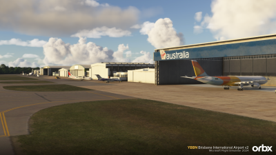YBBN Brisbane International Airport v2 - Microsoft Flight Simulator 2024 screenshot
