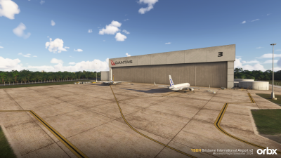 YBBN Brisbane International Airport v2 - Microsoft Flight Simulator 2024 screenshot