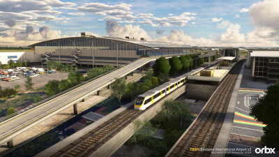 YBBN Brisbane International Airport v2 - Microsoft Flight Simulator 2024 screenshot
