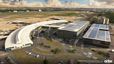 YBBN Brisbane International Airport v2 - Microsoft Flight Simulator 2024 screenshot