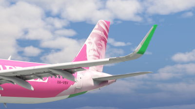 Hues By Horizon VivaAerobus Livery Pack - Fenix A320 V2 screenshot