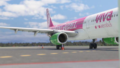 Hues By Horizon VivaAerobus Livery Pack - Fenix A320 V2 screenshot