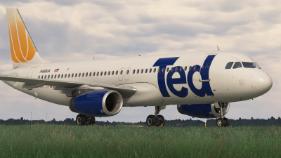 Hues By Horizon United Airlines 'Ted' Livery Pack - Fenix A320 V2 screenshot