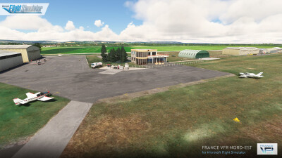 France VFR France North-East - Microsoft Flight Simulator screenshot