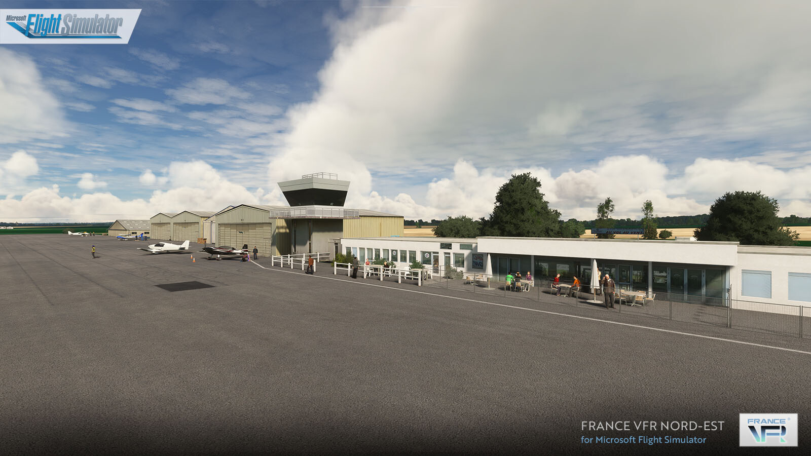 France VFR France North-East - Microsoft Flight Simulator