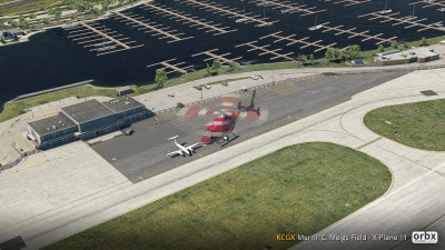 KCGX Merrill C. Meigs Field - X-Plane 11 screenshot