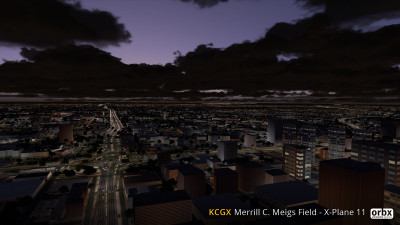KCGX Merrill C. Meigs Field - X-Plane 11 screenshot