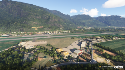 LIPB Bolzano Airport - Microsoft Flight Simulator 2024 screenshot