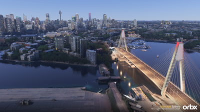 Cityscape Sydney - Microsoft Flight Simulator 2024 screenshot