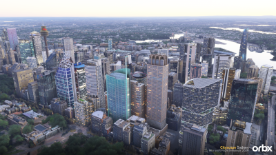 Cityscape Sydney - Microsoft Flight Simulator 2024 screenshot