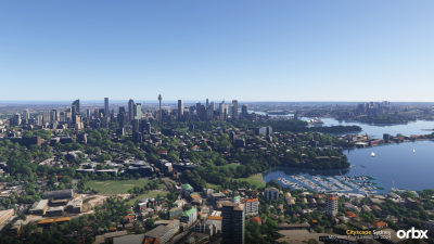 Cityscape Sydney - Microsoft Flight Simulator 2024 screenshot