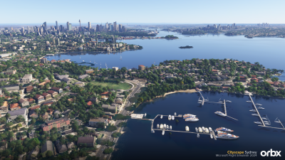 Cityscape Sydney - Microsoft Flight Simulator 2024 screenshot