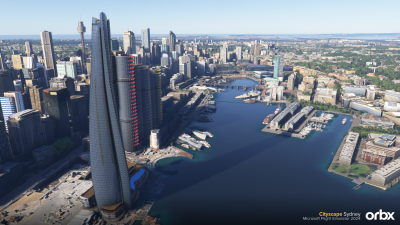 Cityscape Sydney - Microsoft Flight Simulator 2024 screenshot